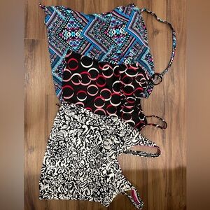 Colorful Patterned Tank Tops Set